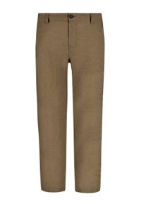 Volcano - Lniane spodnie chinosy, Comfort Fit, R-LINN. Materiał: len. Sezon: lato #1