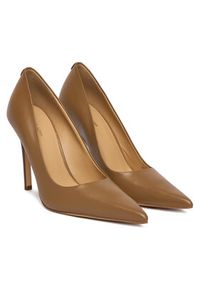 MICHAEL Michael Kors Szpilki Elyse High Pump 40R6EYHP1L Brązowy. Kolor: brązowy. Materiał: skóra. Obcas: na szpilce #6
