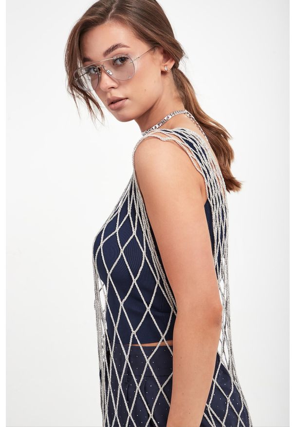 Marella - Narzutka damska z siatki Idina MARELLA