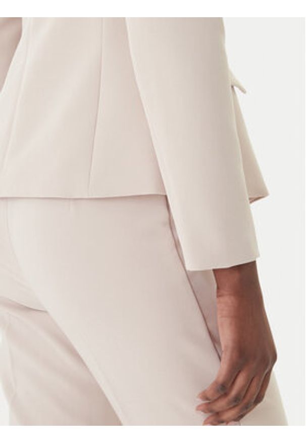 Rinascimento Marynarka CFC0128639003 Beżowy Regular Fit. Kolor: beżowy. Materiał: syntetyk