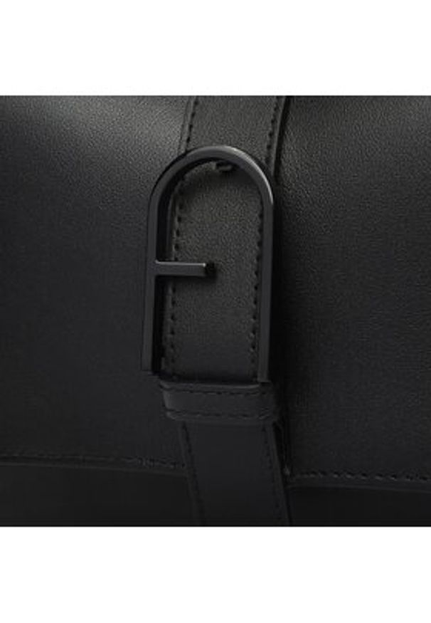 Furla Torebka Flow WB00996-BX2045-O6000-1020 Czarny. Kolor: czarny. Materiał: skórzane