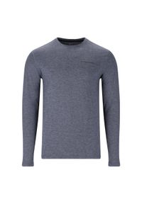 ENDURANCE - T-shirt z długim rękawem Endurance Abdon. Kolor: niebieski. Długość rękawa: długi rękaw. Długość: długie. Sport: turystyka piesza #1