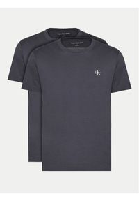 Calvin Klein Jeans Komplet 2 t-shirtów 2 Pack Monologo T-Shirt J30J320199 Kolorowy Regular Fit. Materiał: bawełna. Wzór: kolorowy