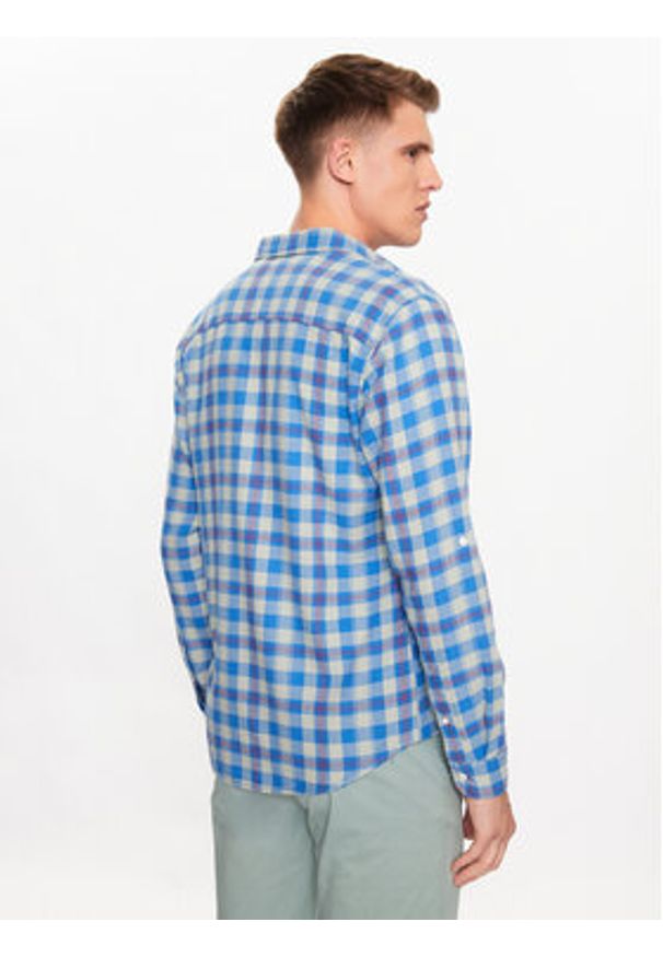 Blend Koszula 20715449 Niebieski Regular Fit. Kolor: niebieski. Materiał: bawełna