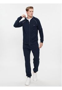 BOSS - Boss Bluza Mix&Match 50515392 Granatowy Regular Fit. Kolor: niebieski. Materiał: bawełna #2