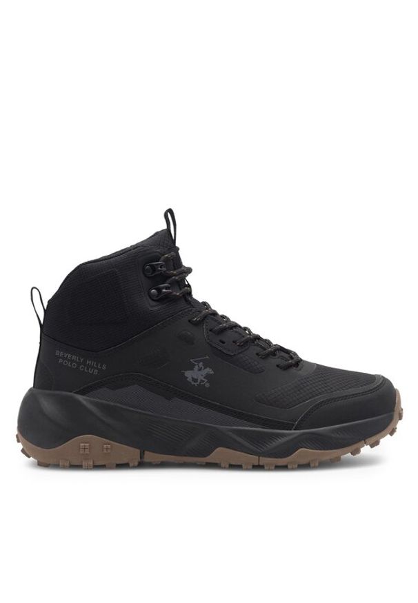 Beverly Hills Polo Club Trapery FREEDOM-01 Czarny. Kolor: czarny. Materiał: materiał