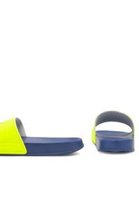 Kappa Klapki LOGO NOLES 361F2UW-A8S Żółty. Kolor: żółty. Materiał: skóra #8