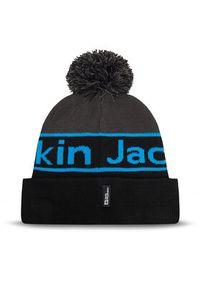 Jack Wolfskin Czapka Jack A65240 Czarny. Kolor: czarny. Materiał: akryl, materiał
