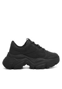DeeZee Sneakersy MEG WS91620-02 Czarny. Kolor: czarny. Materiał: materiał