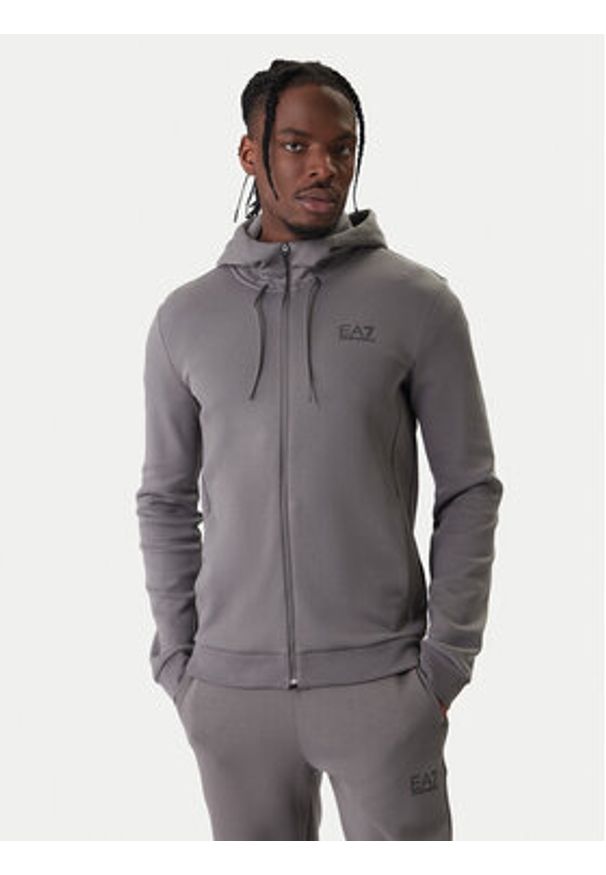 EA7 Emporio Armani Dres 7M001602 AF20845 U8086 Szary Regular Fit. Kolor: szary. Materiał: syntetyk