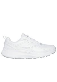 skechers - Buty damskie Skechers Go Run Consistent 2.0 Sempter Trail 128613WHT - białe. Okazja: na co dzień, na spacer. Zapięcie: sznurówki. Kolor: biały. Materiał: guma, syntetyk, materiał. Szerokość cholewki: normalna. Wzór: aplikacja. Model: Skechers Sport. Sport: bieganie