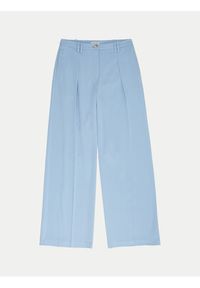 Tom Tailor Spodnie materiałowe 1040686 Błękitny Wide Leg. Kolor: niebieski. Materiał: syntetyk #6