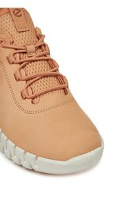 ecco - ECCO Sneakersy Gruuv 21820361130 Beżowy. Kolor: beżowy. Materiał: skóra #4