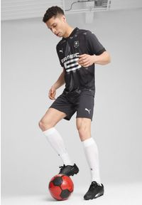 Puma - Męska trzecia koszulka Stade Rennais F.C. 24/25 PUMA Flat Dark Gray White Black. Kolor: biały, wielokolorowy, czarny, szary