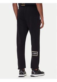 Plein Sport Spodnie dresowe PAEC MJT2607 STE003N Czarny Regular Fit. Kolor: czarny. Materiał: bawełna #4