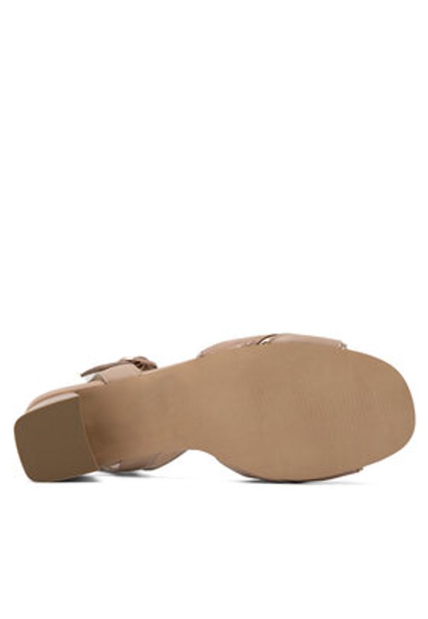 Lasocki Sandały SWILK WYL3454-1Z Beżowy. Kolor: beżowy. Materiał: skóra