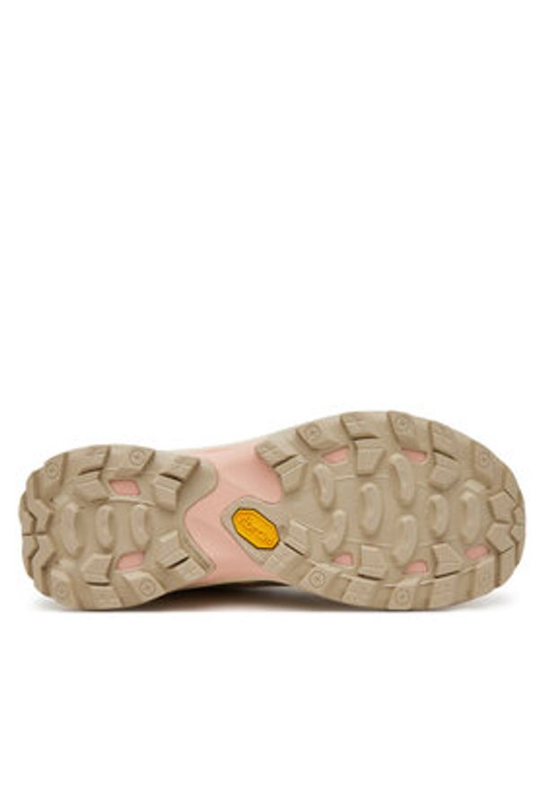 Merrell Sneakersy J037854 Khaki. Kolor: brązowy. Materiał: materiał