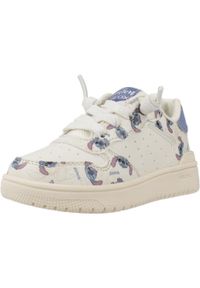 Geox - Buty GEOX J WASHIBA GIRL Beżowy. Kolor: beżowy. Materiał: tkanina, syntetyk. Sport: turystyka piesza #1