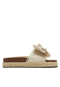 DeeZee Espadryle 92529 Beżowy. Kolor: beżowy. Materiał: materiał