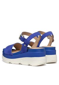 Geox Sandały D Gardenia D02HBC 00021 C4000 Niebieski. Kolor: niebieski. Materiał: skóra, zamsz #2