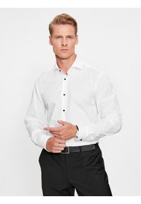 BOSS - Boss Koszula H-HANK-Party-231 50503239 Biały Slim Fit. Kolor: biały. Materiał: bawełna