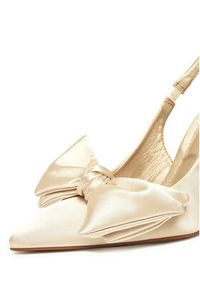 DeeZee Szpilki R705-3 Beżowy. Kolor: beżowy. Materiał: materiał. Obcas: na szpilce #5