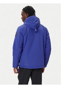 Napapijri Kurtka anorak Rainforest Winter 3 NP0A4GMC Niebieski Regular Fit. Kolor: niebieski. Materiał: syntetyk #2