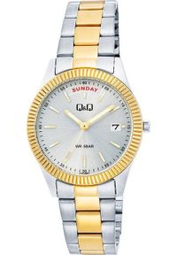 Zegarek Q&Q Zegarek QQ A15A-002P Damski Klasyczny Dwukolorowy. Styl: klasyczny #1