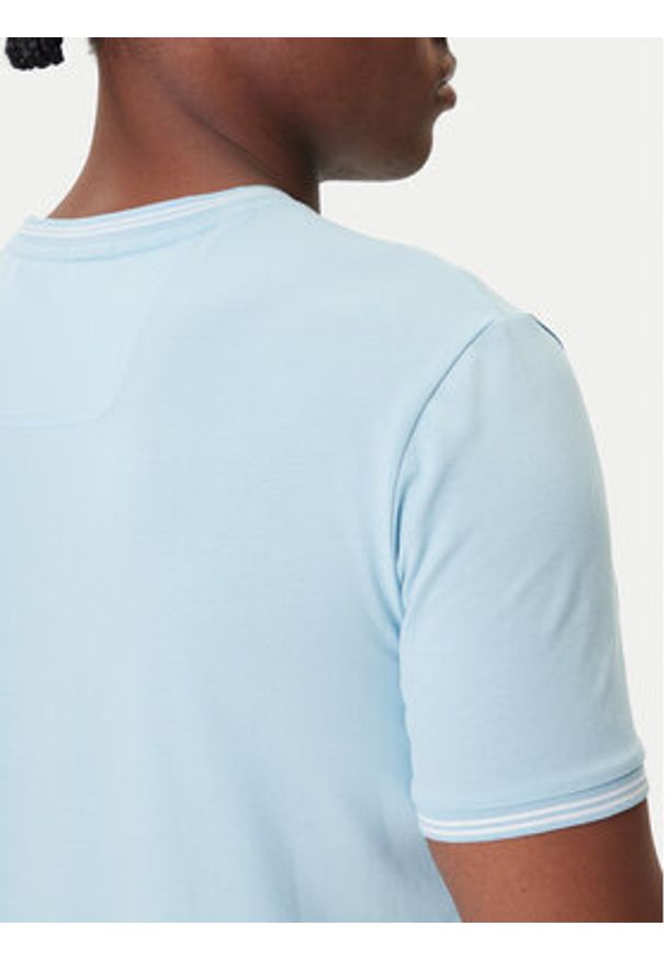BOSS T-Shirt Taul 50521245 Błękitny Regular Fit. Kolor: niebieski. Materiał: bawełna