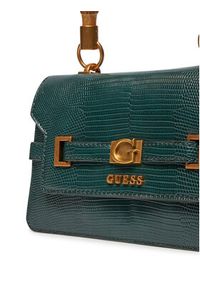 Guess Torebka HWKB95 06200 Zielony. Kolor: zielony. Materiał: skórzane