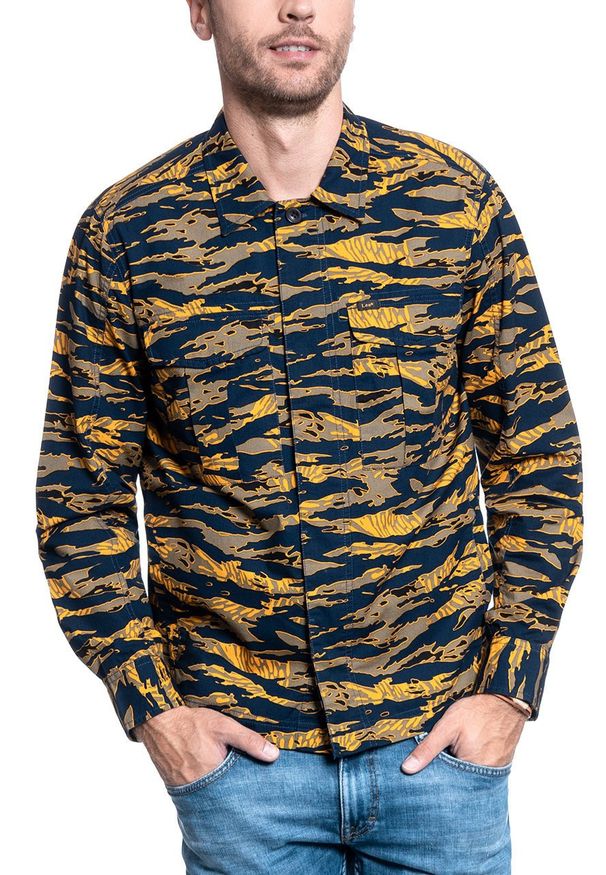 Lee - KOSZULA MĘSKA LEE SEASONAL FIT WASHED BLUE L67NJILR 112116904