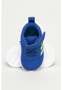 adidas Performance - Buty dziecięce FortaRun EL I. Zapięcie: rzepy. Kolor: niebieski. Materiał: syntetyk, materiał, guma. Szerokość cholewki: normalna. Sport: bieganie #4