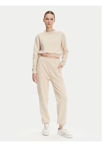 Calvin Klein Jeans Bluza J20J225363 Beżowy Regular Fit. Kolor: beżowy. Materiał: bawełna #5