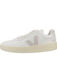 Veja - Buty VEJA V90 OT Biały. Kolor: zielony, biały, wielokolorowy. Materiał: tkanina, skóra. Sport: turystyka piesza