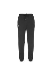 Spodnie sportowe damskie Under Armour Essential Fleece Joggers. Kolor: niebieski. Materiał: dresówka