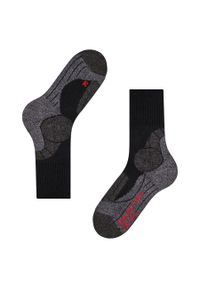 Skarpetki damskie Falke TK1. Kolor: czerwony, wielokolorowy, czarny #1