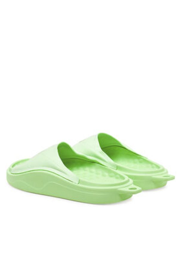 Adidas by Stella McCartney - adidas by Stella McCartney Klapki Slide JI1217 Żółty. Kolor: żółty. Materiał: materiał