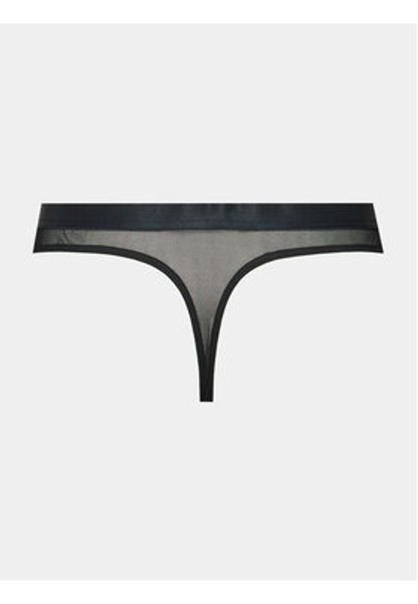 Hunkemöller Stringi Amelie String R 203519 Czarny. Kolor: czarny. Materiał: syntetyk