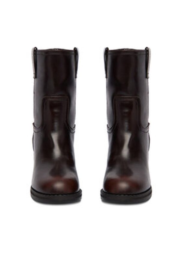 U.S. Polo Assn. Botki EO-KATIA001W/EY1 Brązowy. Kolor: brązowy. Materiał: materiał