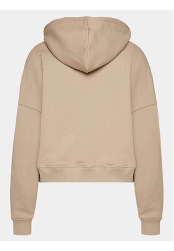 Alpha Industries Bluza Essentials 146041 Beżowy Relaxed Fit. Kolor: beżowy. Materiał: syntetyk, bawełna