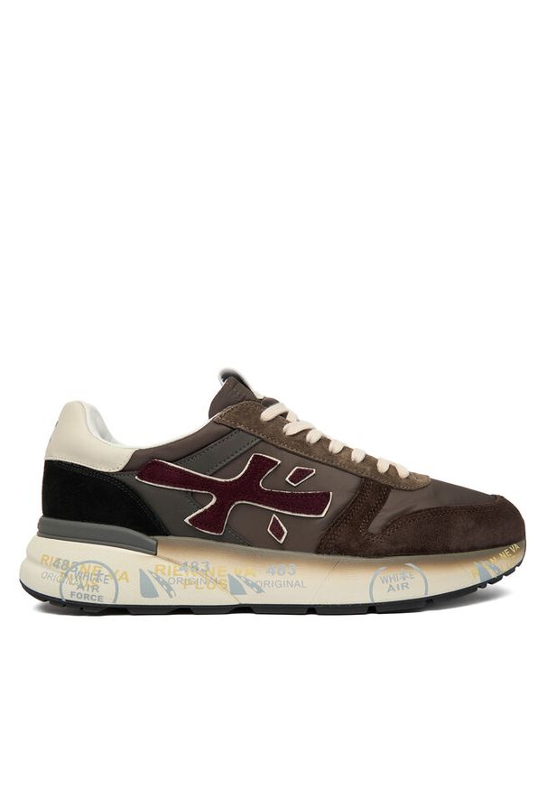 Sneakersy Premiata. Kolor: brązowy