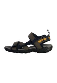Geox - Sandały GEOX U TERRENO + GRIP Zielony. Kolor: zielony. Materiał: syntetyk. Sezon: lato