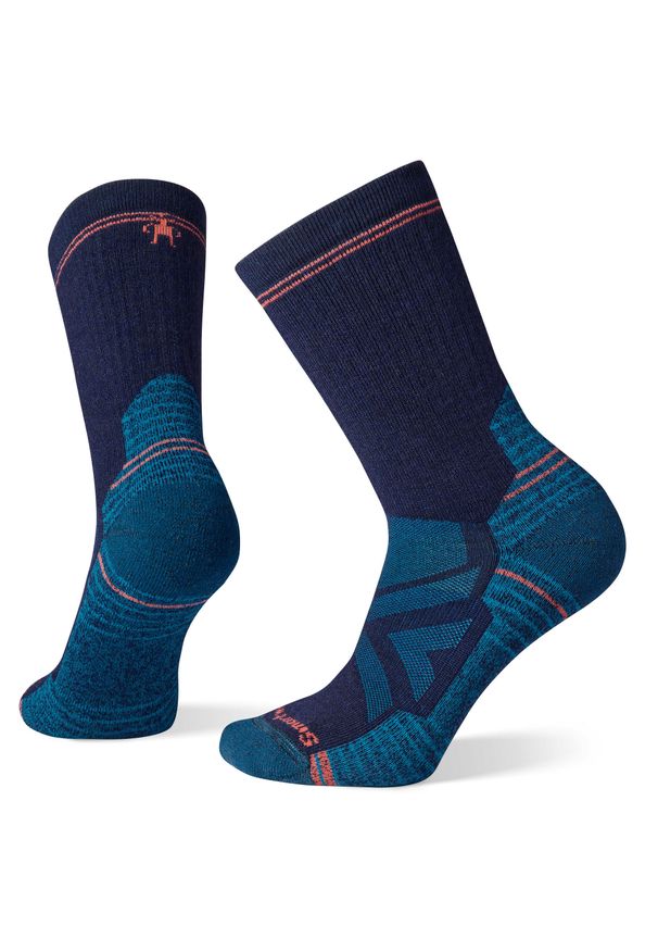 Skarpety Trekkingowe Damskie Smartwool Hike Full Cushion Crew Socks. Kolor: niebieski. Materiał: wełna. Sport: turystyka piesza