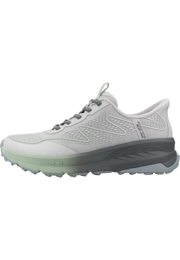 skechers - Buty do chodzenia damskie Skechers Gygr. Kolor: szary. Materiał: syntetyk, materiał. Model: Skechers Sport. Sport: turystyka piesza