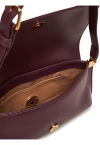 Love Moschino - LOVE MOSCHINO Torebka JC4058PP1NLO0552 Bordowy. Kolor: czerwony. Materiał: skórzane