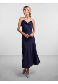 YAS Sukienka koktajlowa Thea 26028891 Niebieski Standard Fit. Kolor: niebieski. Styl: wizytowy #1
