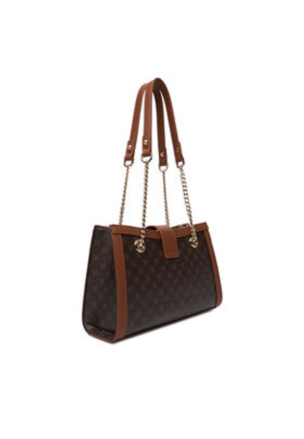 Nine West Torebka CEO-Karna-KY217 Brązowy. Kolor: brązowy