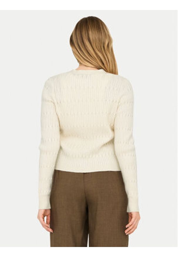 only - ONLY Kardigan Katia 15310902 Beżowy Regular Fit. Kolor: beżowy. Materiał: syntetyk