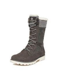 Remonte Trzewiki CEO-D8474-45 Szary. Kolor: szary. Materiał: skóra, nubuk #3