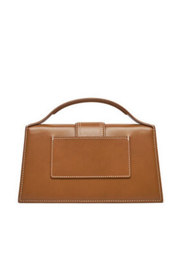 JACQUEMUS Torebka Le Grand Bambino 213BA007-3072 Brązowy. Kolor: brązowy. Materiał: skórzane